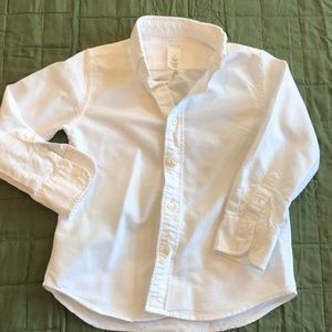 COPY - Crewcuts white button down shirt